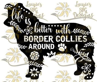 BORDER COLLIES download SVG DESIGN INSTANT DOWNLOAD -SVG,PNG,DXF,EPS,JPG