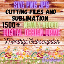 Load image into Gallery viewer, SVG PNG JPG 1500+ NEWLY ADDED DESIGNS DRIVE CUTTING FILE SUBLIMATION